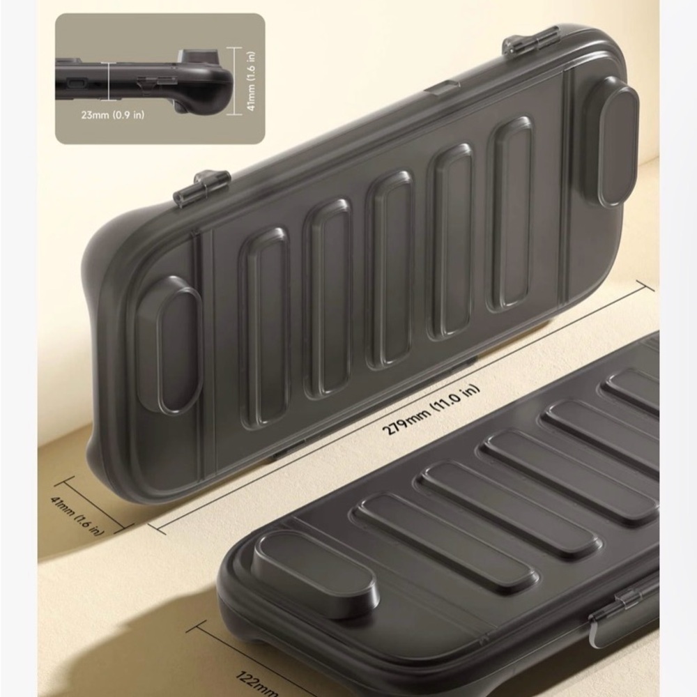 Black Storage Case for Switch 2 - Picture 8 of 10